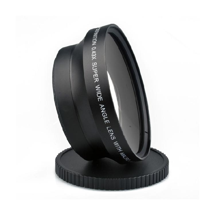Wide Angle Lens with Macro 0.43x 67mm for Insects for Butterfly Flowers Shooting