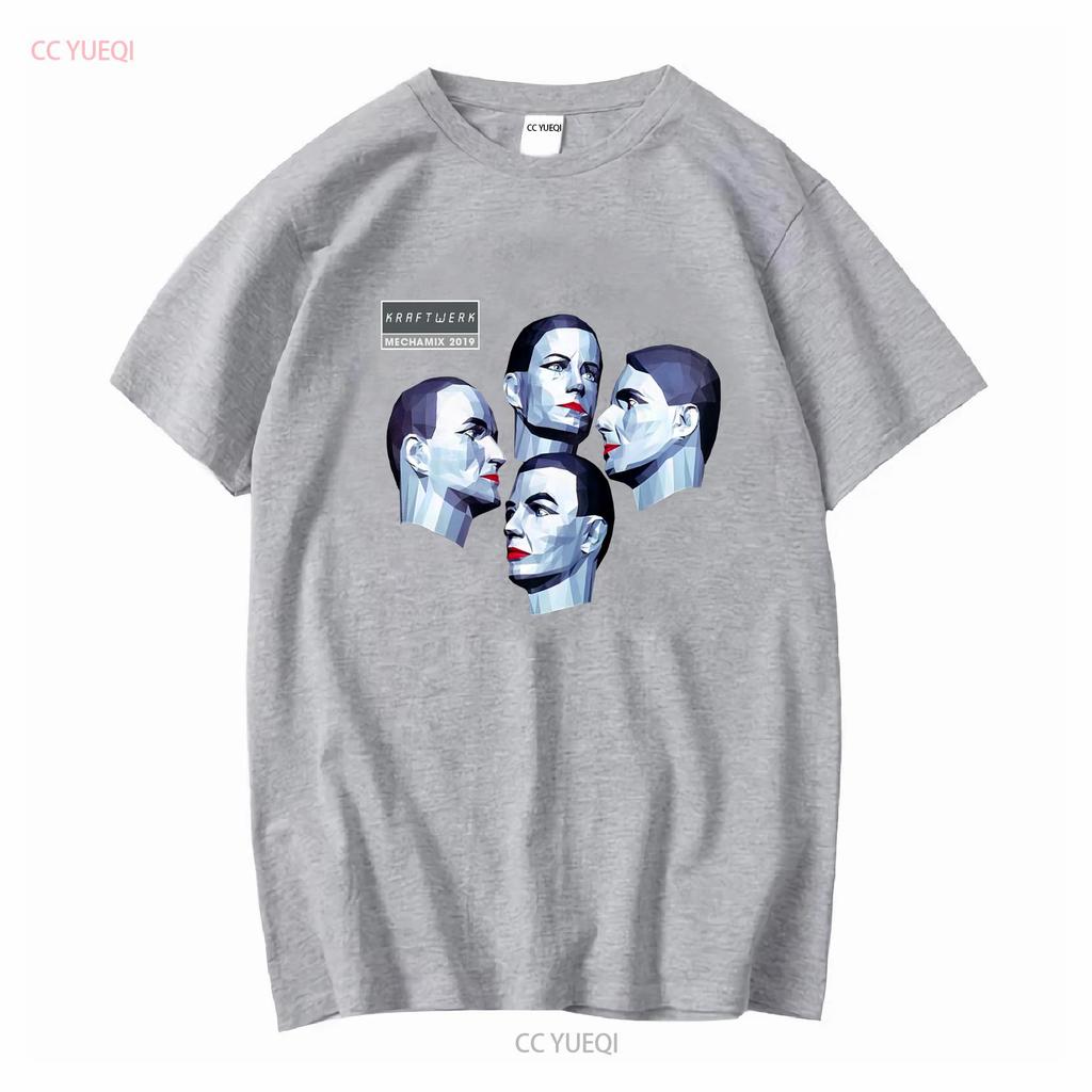 Kraftwerk The Telephone Call Song im Electric Café Klassisches T-Shirt Ralf Hütter lange oder kurze Ärmel Vintage gewaschen weich
