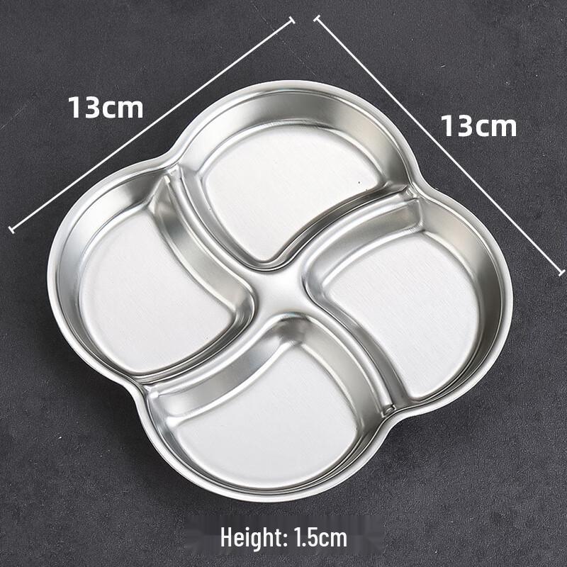 

Zhishi Flower-Shaped 4-Compartment Dipping Dish (3-Pack)