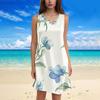 Women's Fashion Floral Print V-Neck Camisole Dress