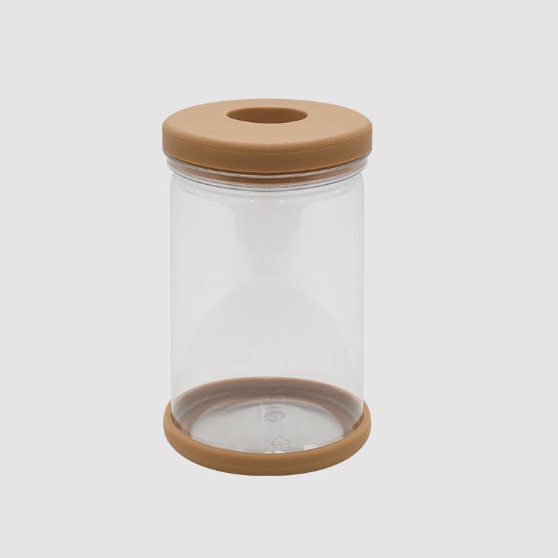 Transparent Hydroponic Flower Pots: Plastic Containers for Office and Desktop Green Plants