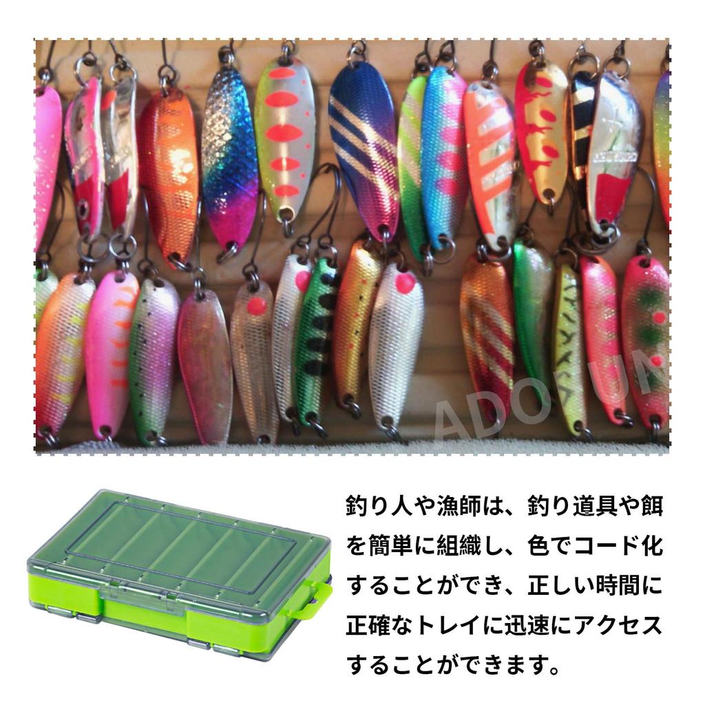Lure Storage Case Reversible Case Fishing Tackle Lure & Hook