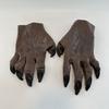 Werewolf Shoe Covers Latex Werewolf Hand/Foot Costume Halloween Werewolf Gloves