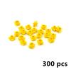 300pcs 4 Petal  Flowers Building Blocks DIY Bricks Plant Floret Grass Educational Assemblage Construction Toy Compatible 33291 For Children
