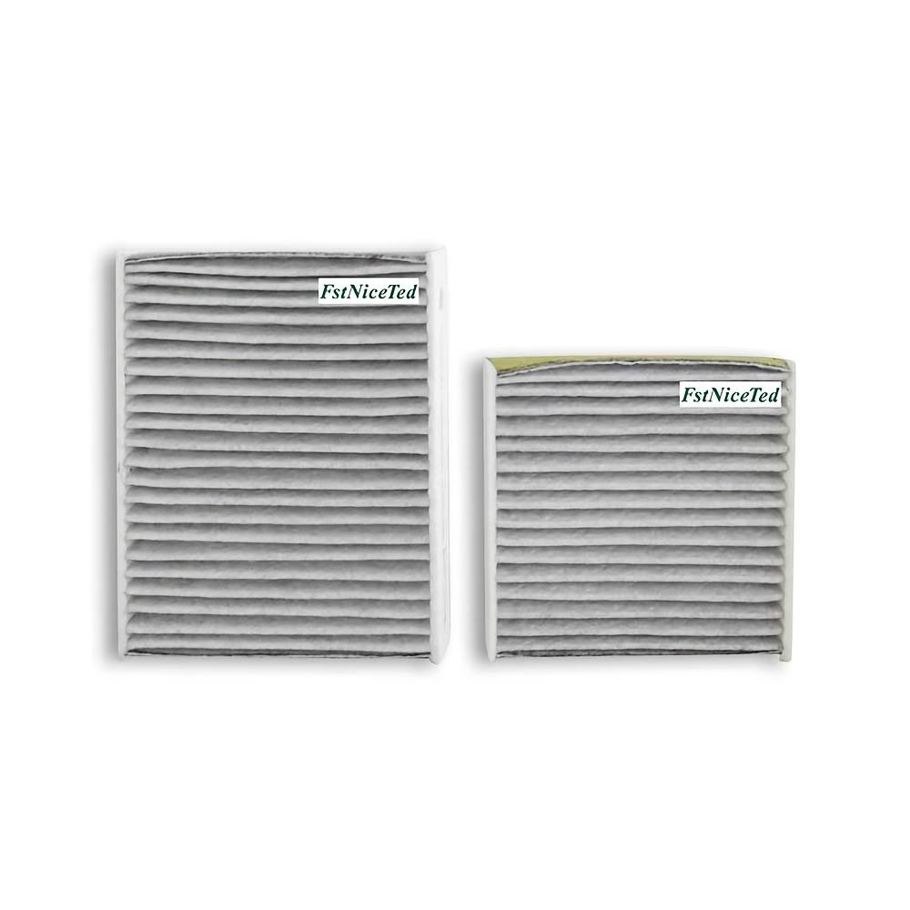 1pc Activated Carbon Yellow Non-woven Air Conditioning Filter Fits For Peugeot 2008 Citroen Yunyi Replaces 1609428080