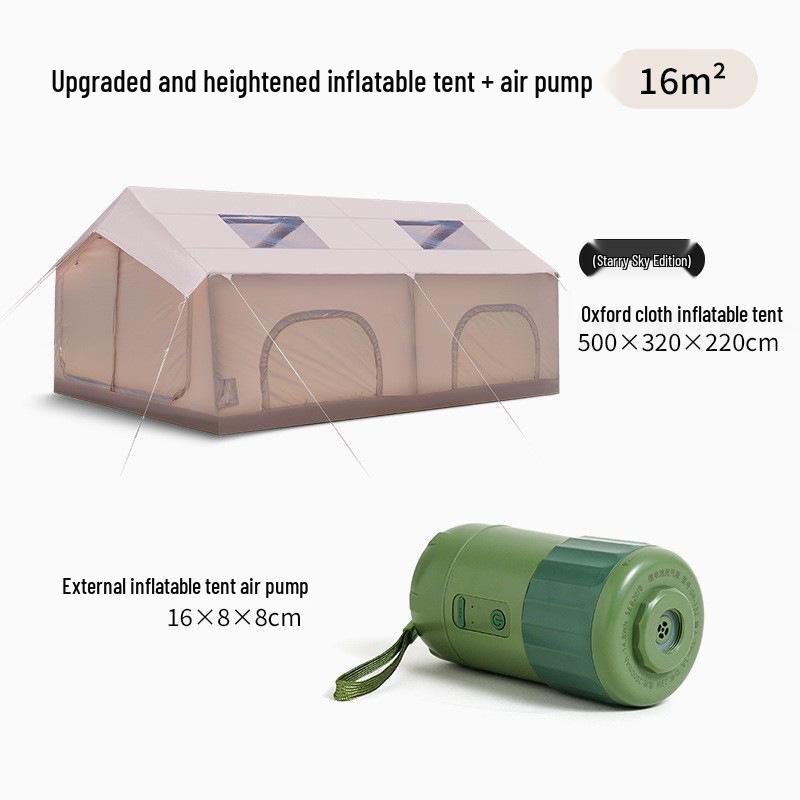 Arctic Wolf Stormproof Inflatable Camping Tent Set
