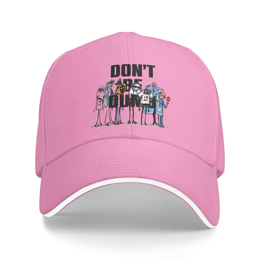 Don't Be Dumb Sun Baseball Cap Summer Unisex-Teens AS-AP Rocky Album Print Trucker Hat Sunscreen Y2k Funny Rock Baseball Caps