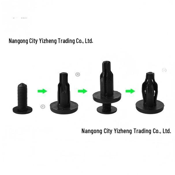 Toyota Car Front & Rear Bumper Grille Clips: Fixing Flower Bar Nails (Model 90505-SM4-003)