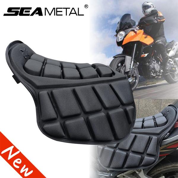 Universal Motorcycle Seat Protect Cushion, Breathable Motorcycle Seat Cover Seat Cushion, 3D Shock Absorption Accessories