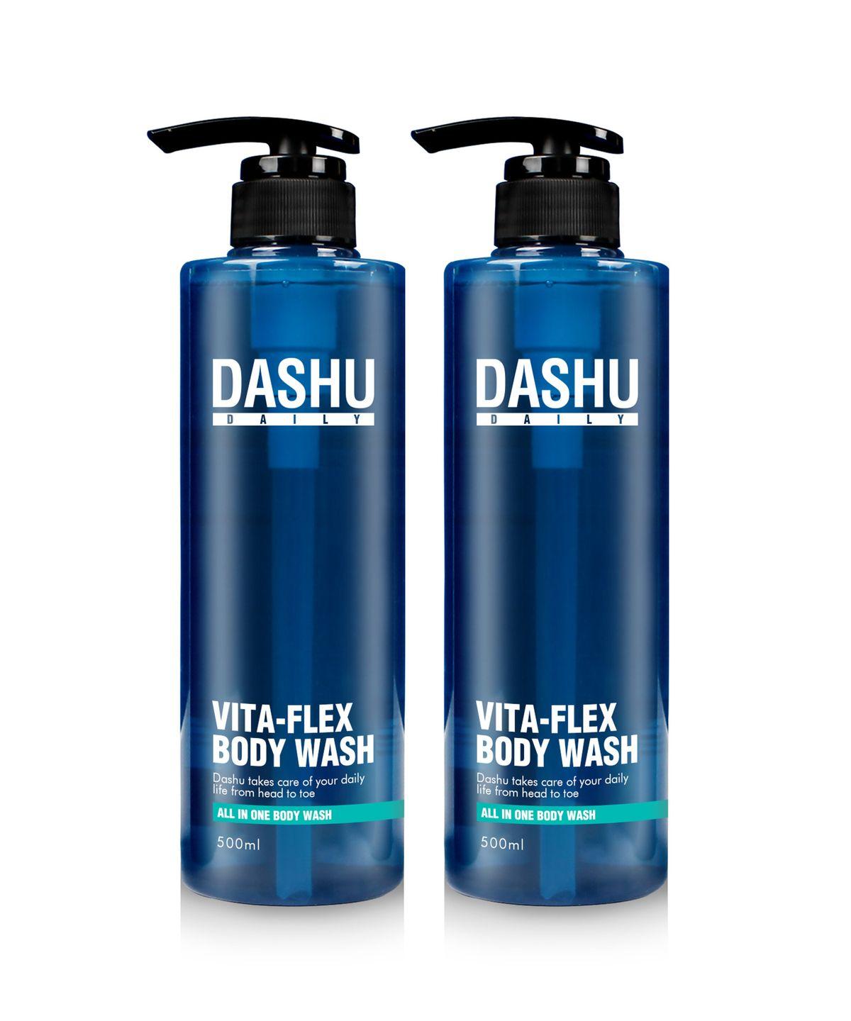 Daily Vitaflex All-in-One Body Wash 500ml 2ea