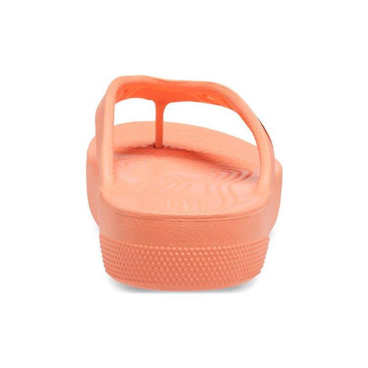 Crocs Classic Cloud Flip Flops Women Footwear Papaya-Red 207714-83E