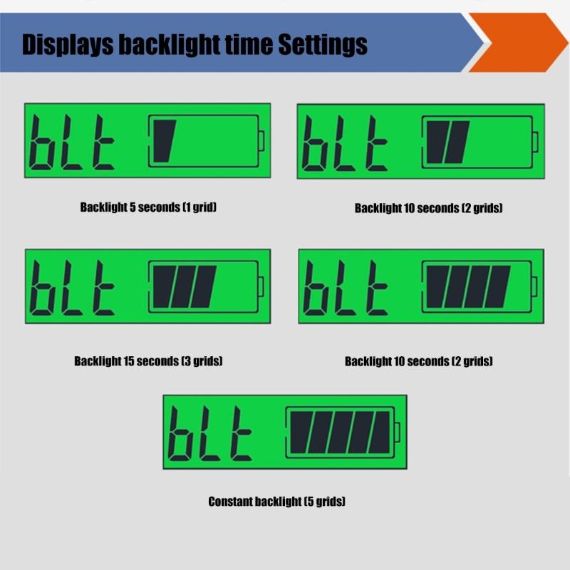 DC8-30V Electricity Meter Digital LCD Display Car Battery Charge Levels Indicator Leads Acid Lithium Voltmeter
