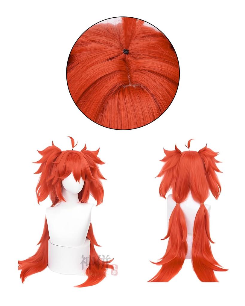 Koleda Belobog Cosplay Costume with President Adult School Stage Outfit Belobog Wig Size [Excellent Quality] Wig, Zenzero, Costume, Festival, Event,