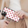 Love Heart Pattern Cute Magnetic Phone Case For APPLE iPhone 16 14 13 12 11 Pro Max 15 Plus Wireless Charge With MagSafe Cover