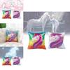 Colorful Cartoon Sequin Pillowcase For Diy Sofa Cushion And Car Seat Decor 40x40cm