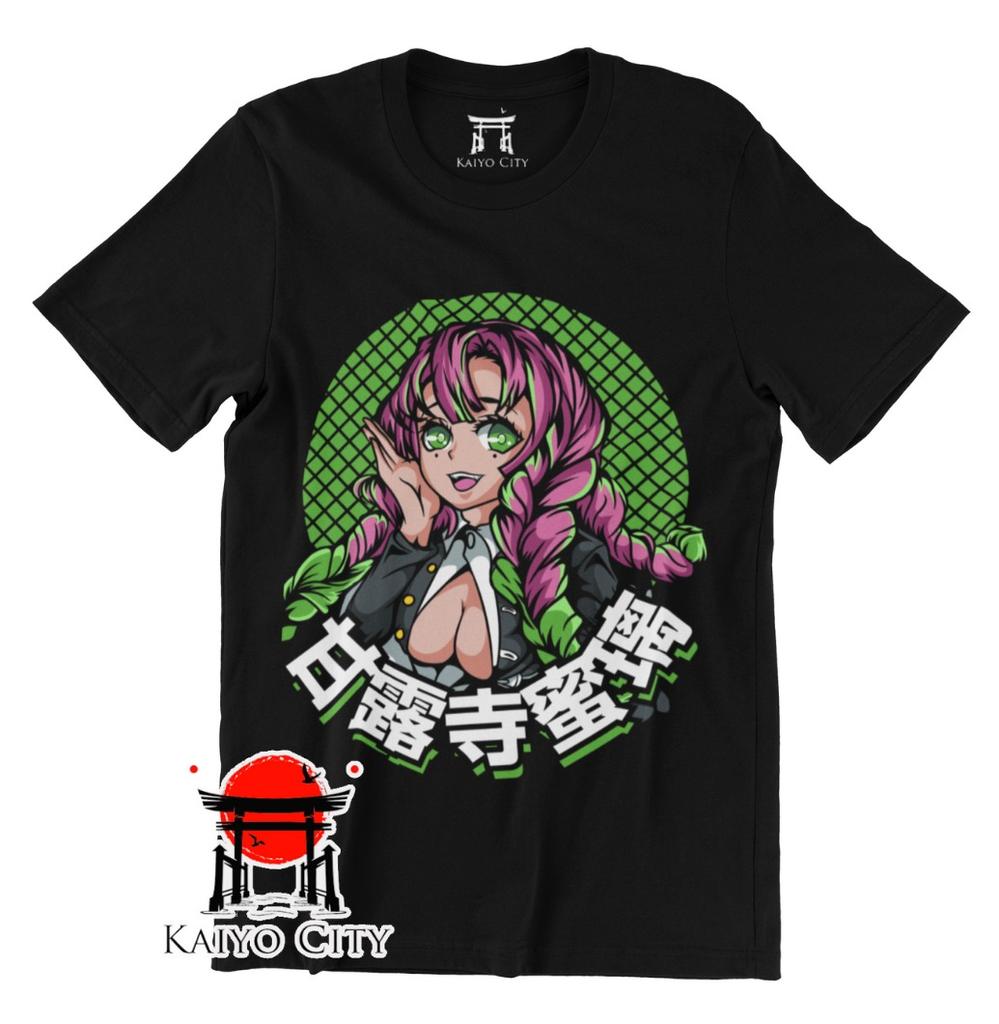 Summer Anime Printed T-shirt Men's Women's Japanese Cartoon T-shirt Casual Overszied Y2k Heavy Cotton Hip Hop Men's Clothing Tee