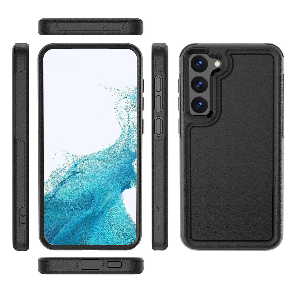 Non-Slip Fitted Armor Case for Samsung Galaxy A55 A 55 5G S24 Ultra S23 Plus S22 Dual Layer 2 In 1 Phone Accessories Covers