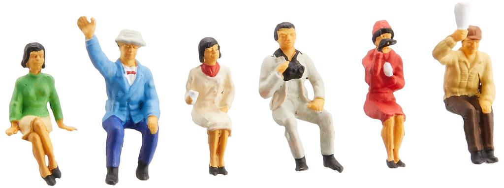 KATO HO Gauge Sitting Figure 3 Diorama Supplies 6-508