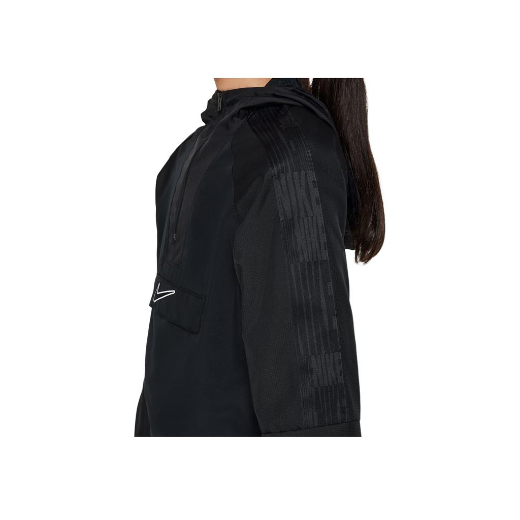 Nike Swoosh Academy Casual Simple Comfortable Skin-Friendly Jacket Kids Jacket Black HJ3826-010