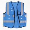 Fluorescent Reflective Work Vest for Construction Safety
