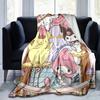 1pc, Sanrio Charming Home Decor: Cozy Blankets Perfect for Bedroom, Living Room, Travel, Camping, Car, Beach, Office Naps, Ideal Gift! Flannel Throw B