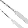 2pcs Set Stainless Steel Foundation Stirrer Stick Nail Art Stirring Rod  For Cream Stirring