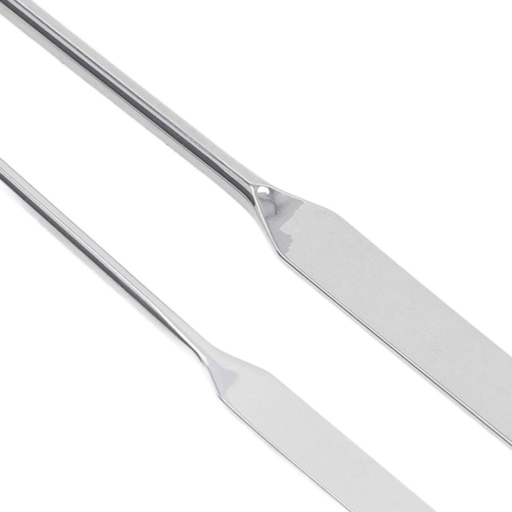 2pcs Set Stainless Steel Foundation Stirrer Stick Nail Art Stirring Rod For Cream Stirring