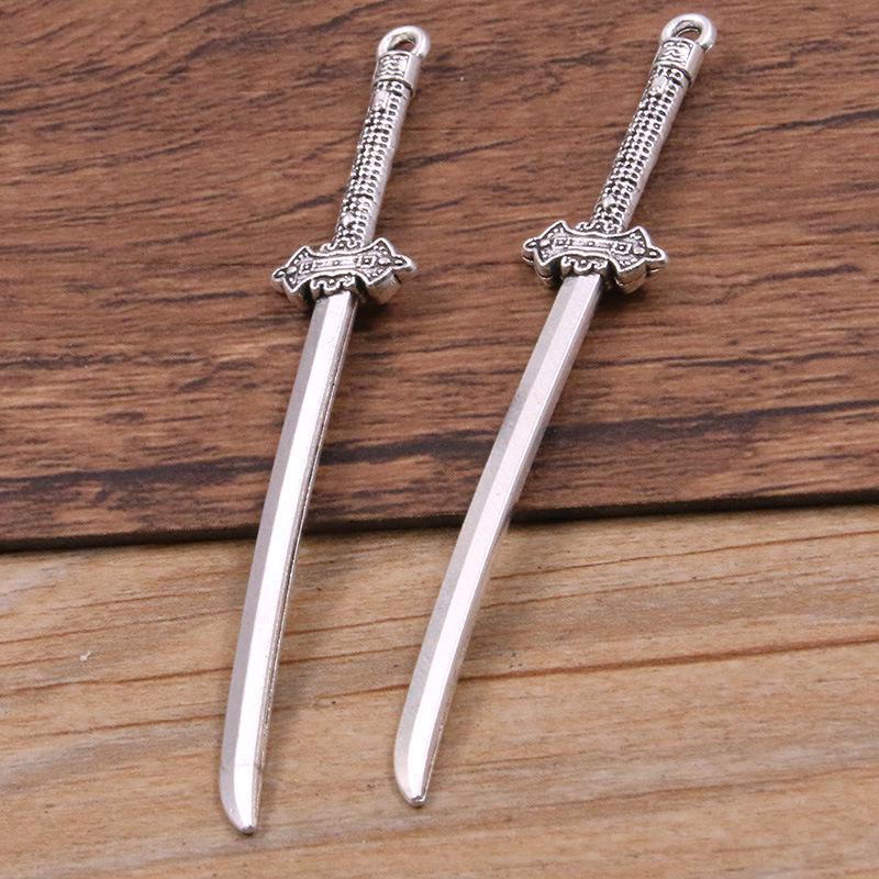 15 DIY Alloy Weapon Charms: Swords, Knives, Guns, Bows & More