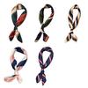 Scarf Stylish Elegant Stripe Pattern Fashion Neckerchief for Wedding