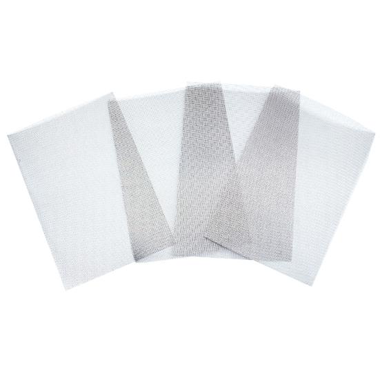 4 adet tel örgü elek üniforma dokuma istikrarlı yapılar çok amaçlı paslanmaz çelik kare fareleri önlemek Metal örgü ev kullanımı