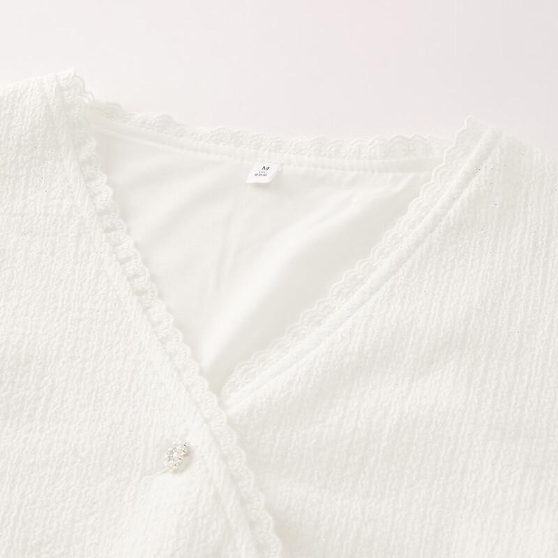 IEF French Style V-Neck Lace Top