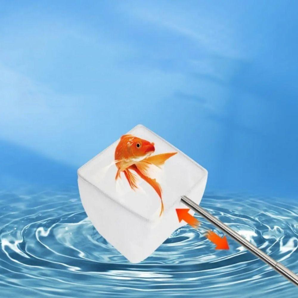 Long Handle Goldfish Net White Soft Aquarium Shrimp Net New Fish Nets