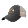 Funny Dad Construction Excavator Casual Baseball Cap Hunting Camping Sun Hats Spring Breathable Unisex Women Yk Cute Snapback Cap