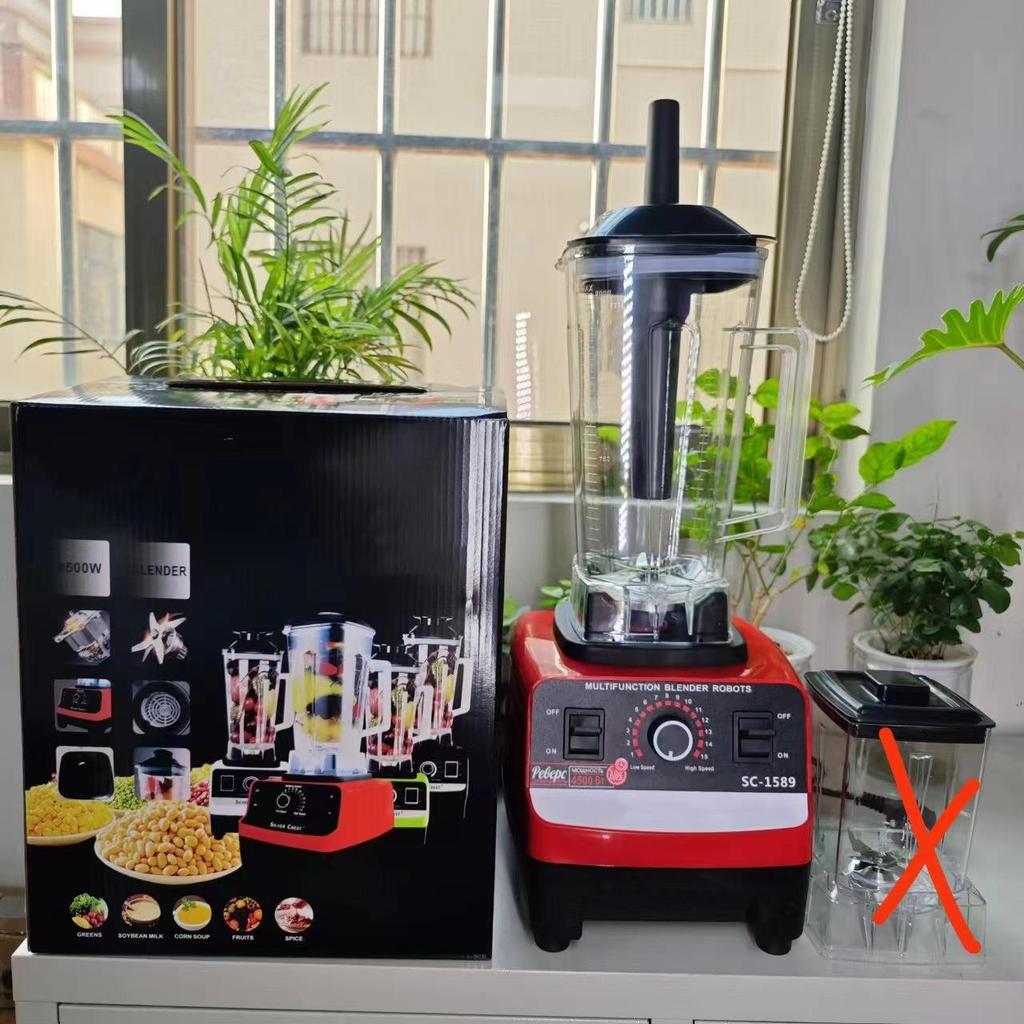 3L 6-in-1 Stainless Steel Multi-Function Blender: Juicer, Meat Grinder, and Wall Breaker