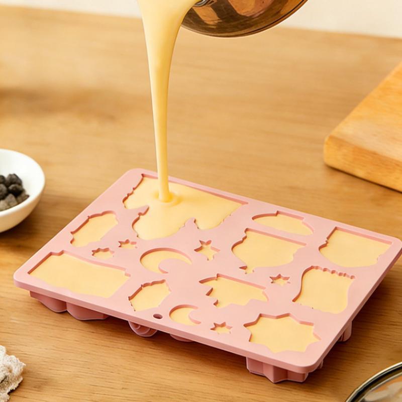 

High-Quality Castle Mousse Cake Mold 3D Shape Non-Stick Chocolate Dessert Mold Reusable Diy Baking Cake Molds Afternoon Tea розовый