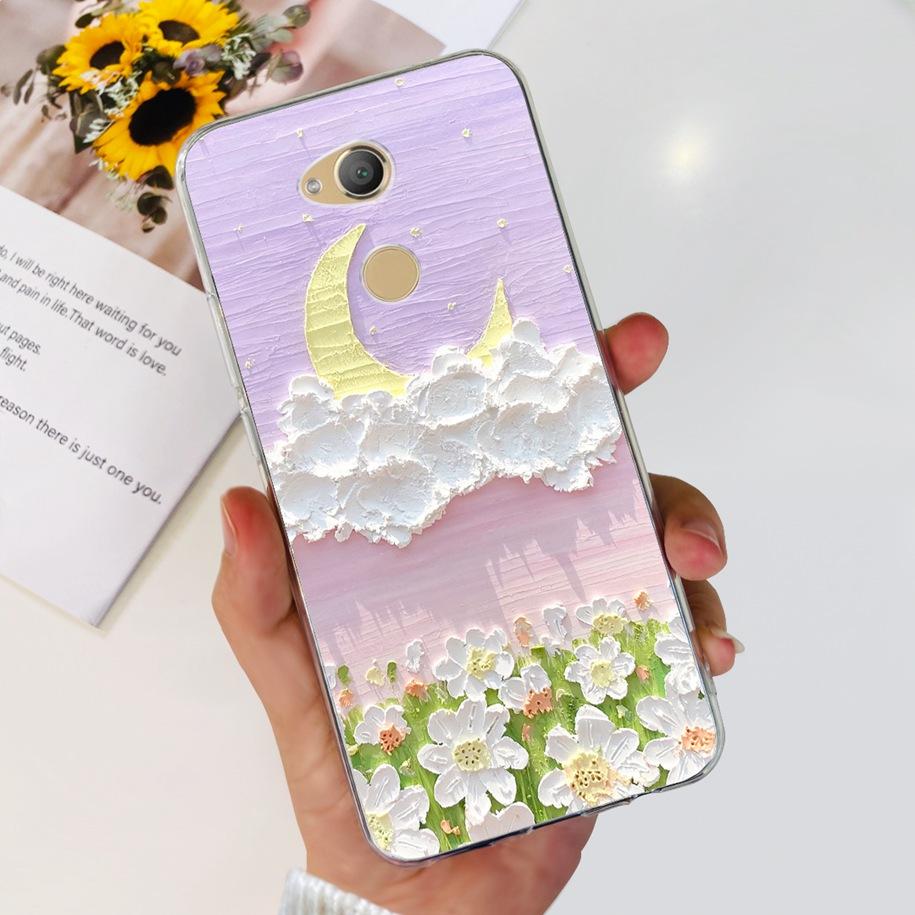 For Sony Xperia XA2 XA 2 Case H3113 H3123 H3133 H4113 Cover Cute Astronaut Silicone Soft Fundas For Sony Xperia XA2 Ultra Hoesje