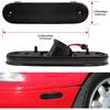 4/Pcs Front/Rear Miata LED Side Marker Lamp Lights for 1990-1997 Mazda Miata MX-5/1999-2005 Mazda Miata MX5 Black Smoked Lens Driver/Passenger