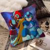 Mega Man X anime Personalized picture text home decorative pillows Household Gifts 45x45cm