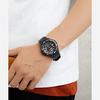 Citizen Q&Q MD06-305 Men's Analog Radio-Controlled Watch, Solar Powered, Waterproof, Date Display, Urethane Strap, Black