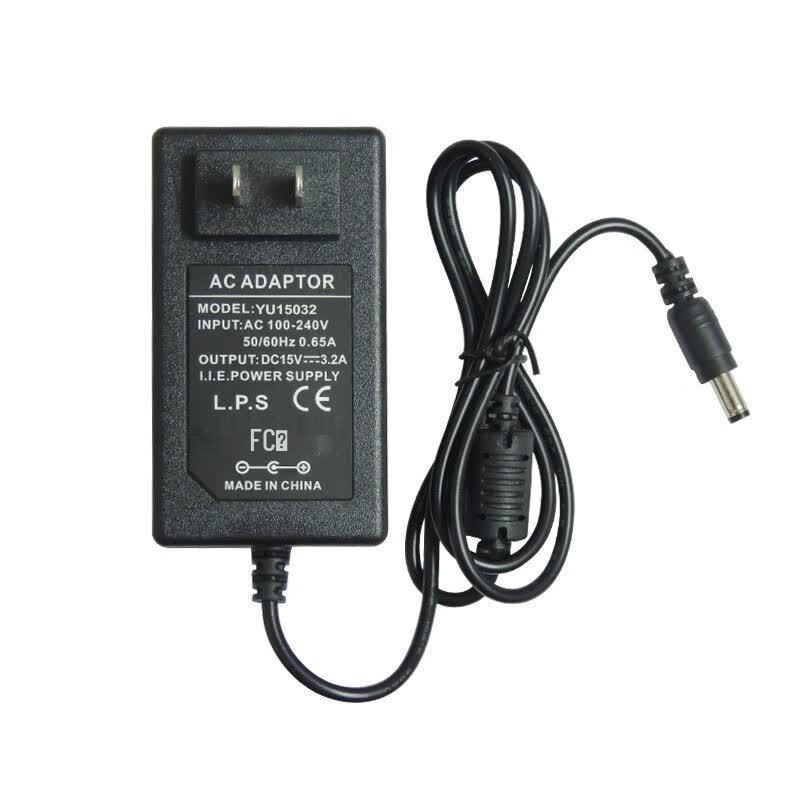 15V Universal AC/DC Power Adapter Charger