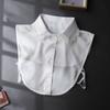 Chiffon Doll Detachable Collar Women Half Shirt White False Collar Woman Fake Collar Shirt Kragen Sahte Yaka Kraagje Nep Dames