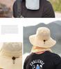 Men's Summer Fishing Bucket Hat with UV Protection and Face Covering for Outdoor Hiking