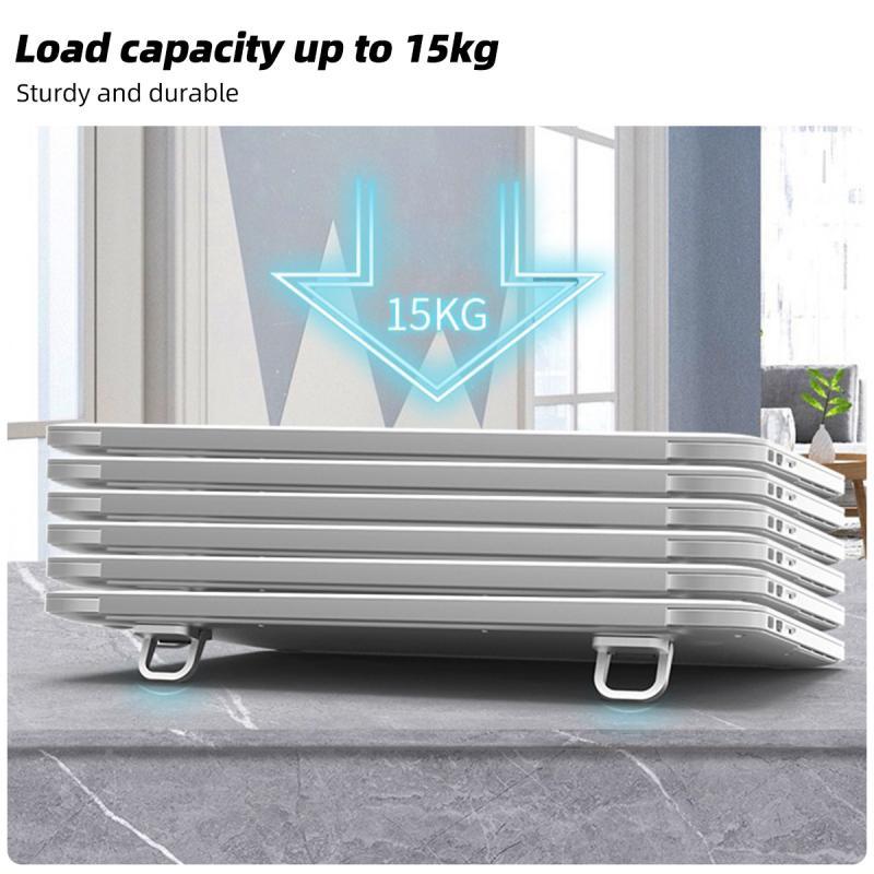 HdoorLink Foldable Laptop Stand Portable Notebook Support Base Holder Adjustable Cooling Laptop Bracket Universal for Laptop Tablet
