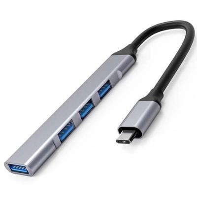 LUMEN USB Hub with 5Gbps Data USB To 3 USB Connects 4 USB A Devices 4-Port 3.0 OTG, Rate, Type-C USB-A 3.0 + 2.0 Hub,
