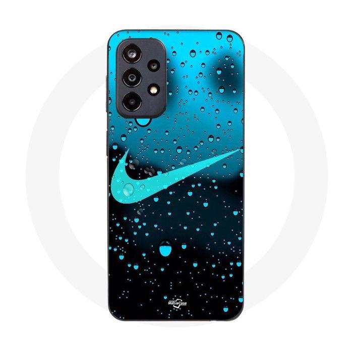 Coque de téléphone - MANIACASE - Samsung Galaxy A53 5G - Silicone - Noir - Goute d'eau