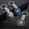 Crdhnz1 Mirror Surface Car Keychain Keyring Anti-Loss Holder for ES300 RX330 RX300 GS300 IS250 IS200 CT200h IS300 NX RX LX GX GS