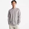Timberland Business Casual Striped Stand Collar Single-Breasted Long Sleeve Shirt Men shirts Griffin-Gray A26DZ-CP1