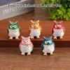{Summer2} 1pc Colorful Rhinestone Owl Jewelry Box, Enamel Mini Box, Exquisite Desktop Ornament Storage Box For Jewelry Storage