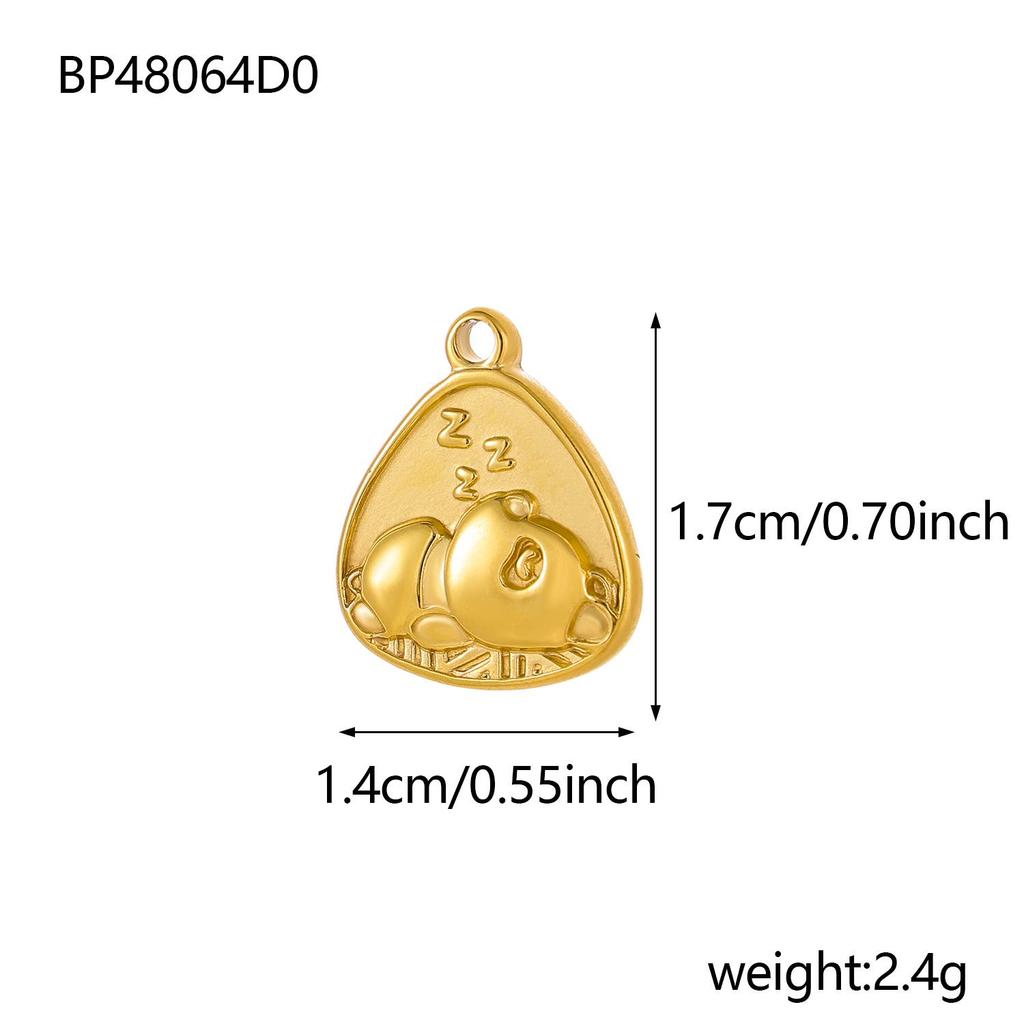 Stainless Steel Multi-Series Pendants: High Heels, Seashell, Starfish for Necklace & Bracelet Crafting