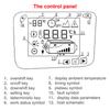 12V 5KW Diesels Air Heater LCD Monitor Switch+Control Board Motherboard+Remote Controller Similar for Eberspacher Webasto